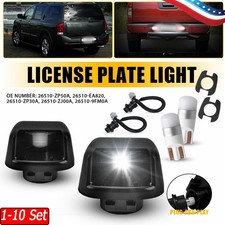 1-10x Truck SUV Rear License Housing With Bulb Harness For Nissan Armada 08-15 picture