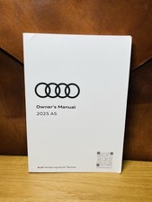 2nd EDT🟣 2025 AUDI A5 S5 RS5 OWNERS MANUAL COUPE CABRIOLET CONVERTIBLE SPORT picture