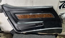 Door Panel Deluxe Black Driver LH 1970-1976 C3 Chevy Corvette OEM 70-76 picture