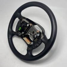 1995-2003 FORD RANGER 1996-2001 EXPLORER BLACK LEATHER STEERING WHEEL NICE picture