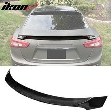 Fits 14-23 Maserati Ghibli Trunk Spoiler ASPEC Style Carbon Fiber picture