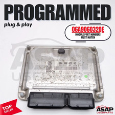 06A906032QE Volkswagen Jetta 2005-2006 2.5L Engine Computer Plug N Go. picture