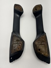 USED #808 - Left & Right Black Interior Arm Rests OEM For 1970-1973 Datsun 240z picture