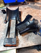 Yamaha gp 1200 riva racing extended steering nozzle and scoop intake grate. picture