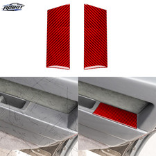 Soft Real Carbon Fiber For Volvo 850 1991-97 Rear Door Armrest Rear Cover Plate picture