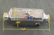 Universal Aluminum Turbo Front-Mount Water to Air Intercooler EXTRA COOLING picture