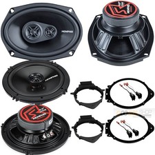 Memphis Audio Car Speakers For Front & Rear Doors for 2014-2025 Silverado 1500 picture