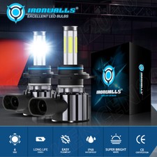 6-Sides 9012 LED Headlight Bulbs Kit High Low Beam 1500000LM 6500K Super Bright picture