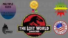 Jurassic Park THE LOST WORLD Vinyl Decal Dinosaur Toolbox Laptop Sticker NEW picture