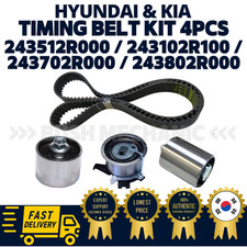 GENUINE OEM Timing Belt Kit 4PCs 243512R000 243102R100 243702R000 243802R000 picture