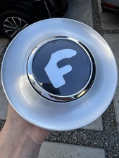 FORGIATO XL LARGE BIG FLOATING CAP BRUSHED WITH SILVER F 20