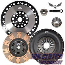 JDK DUAL FRICTION CLUTCH + FLYWHEEL KIT for 2001-2004 FORD MUSTANG 3.8L V6 OHV picture