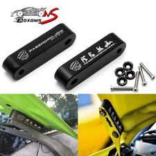 JDM Aluminum Billet Hood Vent Spacer Riser Kit For Honda Civic Acura Black picture