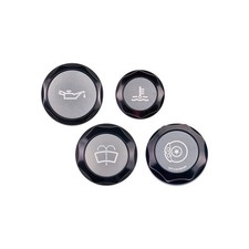 IAG Revolve Engine Bay Dress-Up Cap Kit for Subaru WRX 2015-2021, Silver picture