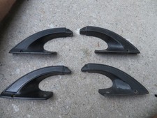Vintage Set Volvo Black Roof Luggage Rack Mount Arms 240 740 Wagon OEM picture