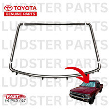 89 - 95 TOYOTA PICKUP TOYOTA 4RUNNER WINDSHIELD TRIM CHROME NEW OEM GENUINE picture