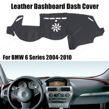 FOR 2004-2010 BMW 650Ci 650i 6 Series Leather Dashboard Dash Cover Dashmat  picture