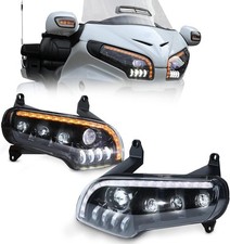 LED Headlight H/L Beam Blinking Turn Signal for Honda GoldWing GL1800 2001-2017 picture