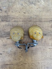 Vintage Indian Head Taillight Chopper Bobber Harley-Davidson Indian Pair Custom  picture
