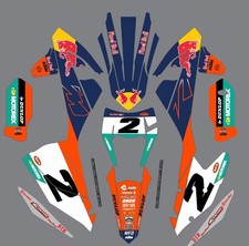 Graphic Kit for 2016-2018 KTM EXCF Decals picture