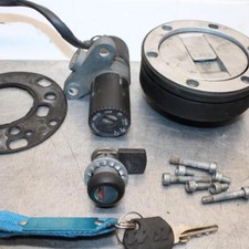 07-11 KTM  990 SUPER DUKE IGNITION LOCK KEY SET W/ GAS CAP AND SEAT LOCK BB578 picture