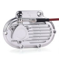 CNC Hydraulic Clutch Transmission Side Cover For Harley Touring14-20 Twin Cam M8 picture