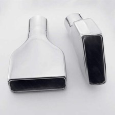2PCS Exhaust Tailpipe Tips 2.5
