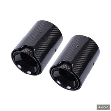 Bmw M Performance Exhaust Tip Real Carbon Fiber M Sport black on black muffler- picture