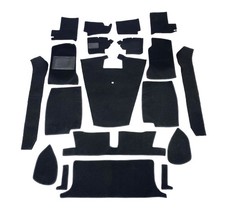 MG MGB Carpet Kit 1968-1980 Complete Black Charcoal Red Maroon Navy Dark Brown picture