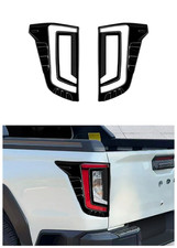 Car Glossy Black Rear Taillight Trim Cover For 2026 Toyota Hilux Car Accessories picture