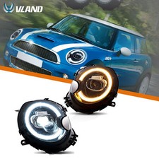 LED DRL Headlights Direct For 2007-2015 Mini Cooper R56 R57 R58 R59 Sequential picture