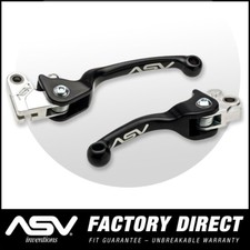 ASV F2 PAIR PACK Brake & Clutch Levers Kawasaki KX 450 (19-21) Black picture