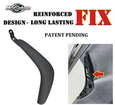 UPGRADED For 98-03 MB CLK320 CLK430 Left Driver DOOR HANDLE PULLER & COVER BLACK picture