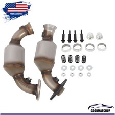 For 2002 2003 Jeep Liberty 3.7L V6 Catalytic Converters Front Left & Right Sides picture