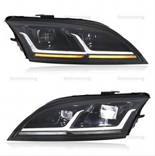 Upgraded LED Headlight Assembly For Audi TT 2008-2014 Xenon Lights A Pair picture