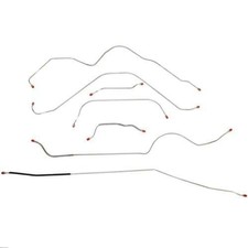 For Ford Thunderbird 1957 Complete Brake Lines STD Brake Stainless-CBK0174SS-CPP picture