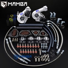 MAMBA 9-6 Twin Turbo Set for Mitsubishi 6A13TT Galant VR-4 TD03-14T 450P TW picture