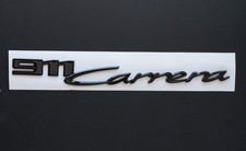 Porsche 992 911 Carrera Rear Badge – Gloss Black picture