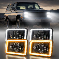 Newest 4pcs 130W 4x6