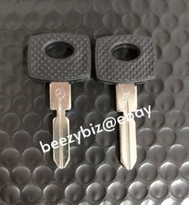 2 Blank Key Uncut Huf Mercedes Benz W107 W124 W126 W129 W140 C E S SE SL CLASS picture