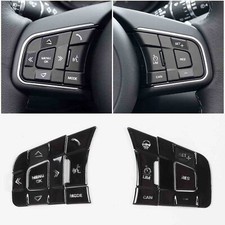 Black Alloy Steering Wheel Button For Jaguar XE XF F-PACE E-PACE F-TYPE picture