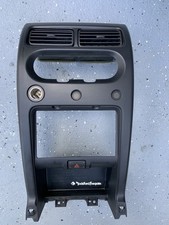 2002-2004 Nissan Xterra Frontier Front Center Dash Bezel Radio Black Trim OEM picture