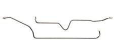 Prebent Galfan Coated Steel Rear Brake Lines, pair (See description for fitment) picture