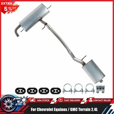 Complete Muffler Exhaust System for GMC Equinox Terrain 2.4L 2010 2015 2016 2017 picture