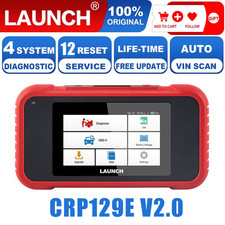 2026 Launch CRP129E V2.0 OBD2 Scanner Engine SRS ABS SAS TPMS Diagnostic Tool picture