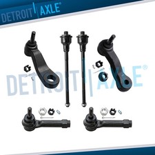 Front Inner Outer Tie Rod Idler Arm Pitman Arm for Chevy Silverado Sierra 1500 picture