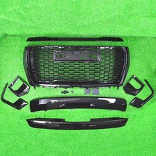 For 2021-2024 GMC Yukon/XL Denali Front Grille Hood Trim Molding Gloss Black Set picture