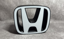 3D Honda Logo 5x4 Desktop Display Sign 3D Printed PETG Black White picture