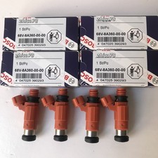 NEW 4X Fuel Injectors 115 HP Outboard Yamaha Bosch 68V-8A360-00-00 CDH210 picture