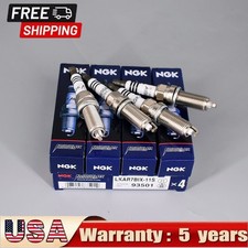 4PCS OEM Iridium IX Spark Plugs 93501 LKAR7BIX11S For NGK Acura Honda Mazda NEW picture